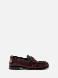 Le Loafer,SAINT LAURENT,DEEP BORDEAUX,Image 1