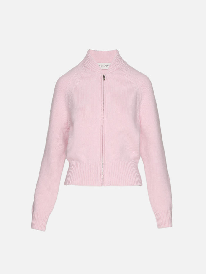 Velma Zip Up Jacket,HIGH SPORT,PINK,Image 1