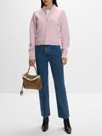 Velma Zip Up Jacket,HIGH SPORT,PINK,Image 2