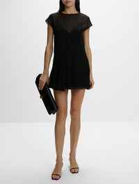 Scarla Dress,KHAITE,BLACK,Image 2
