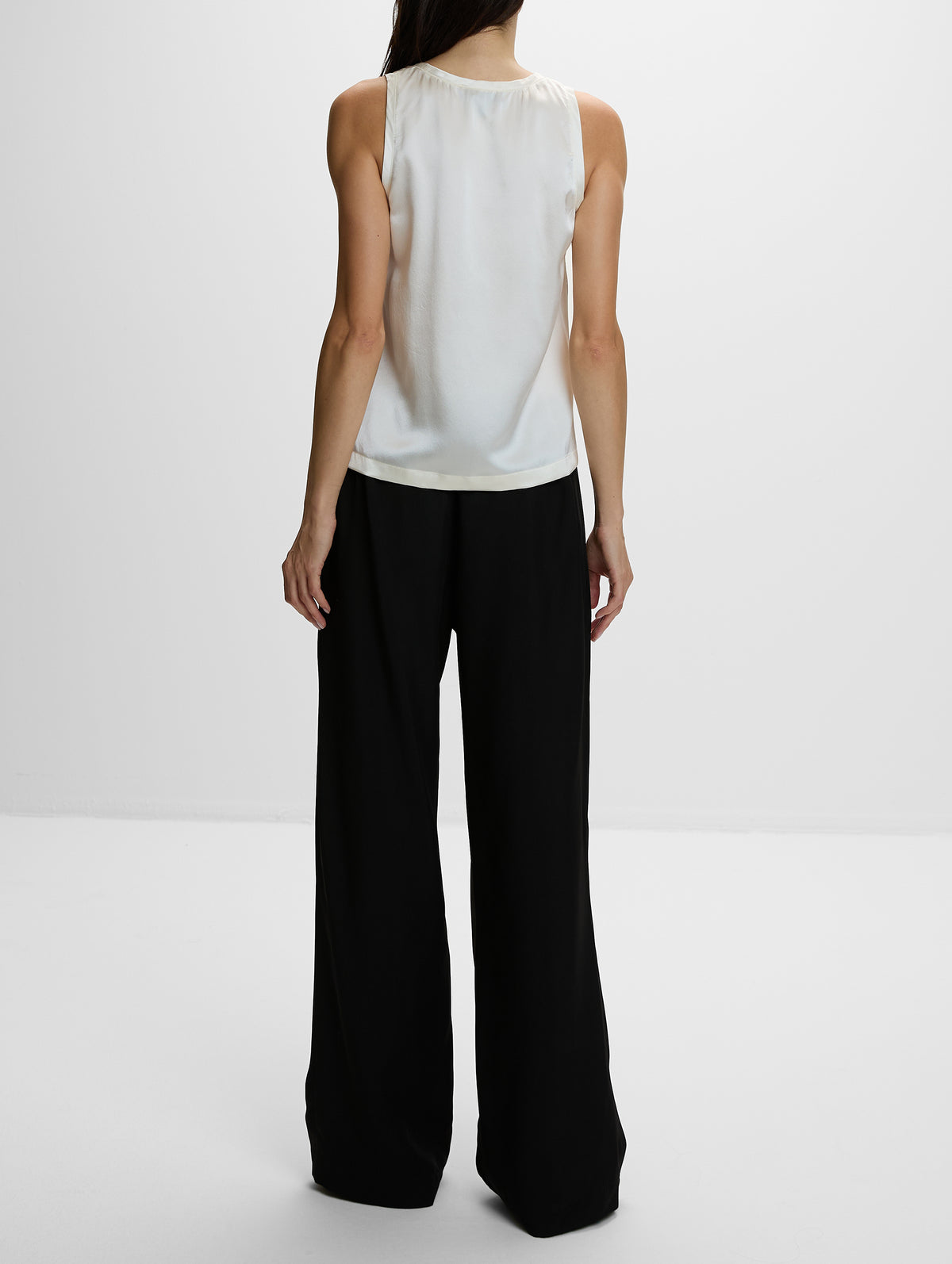 Ellon Straight Pant,LOULOU DE SAISON,BLACK,Image 4