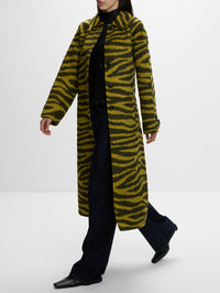 Juliette Coat,PROENZA SCHOULER WHITE LABEL,HEMP BLACK,Image 3