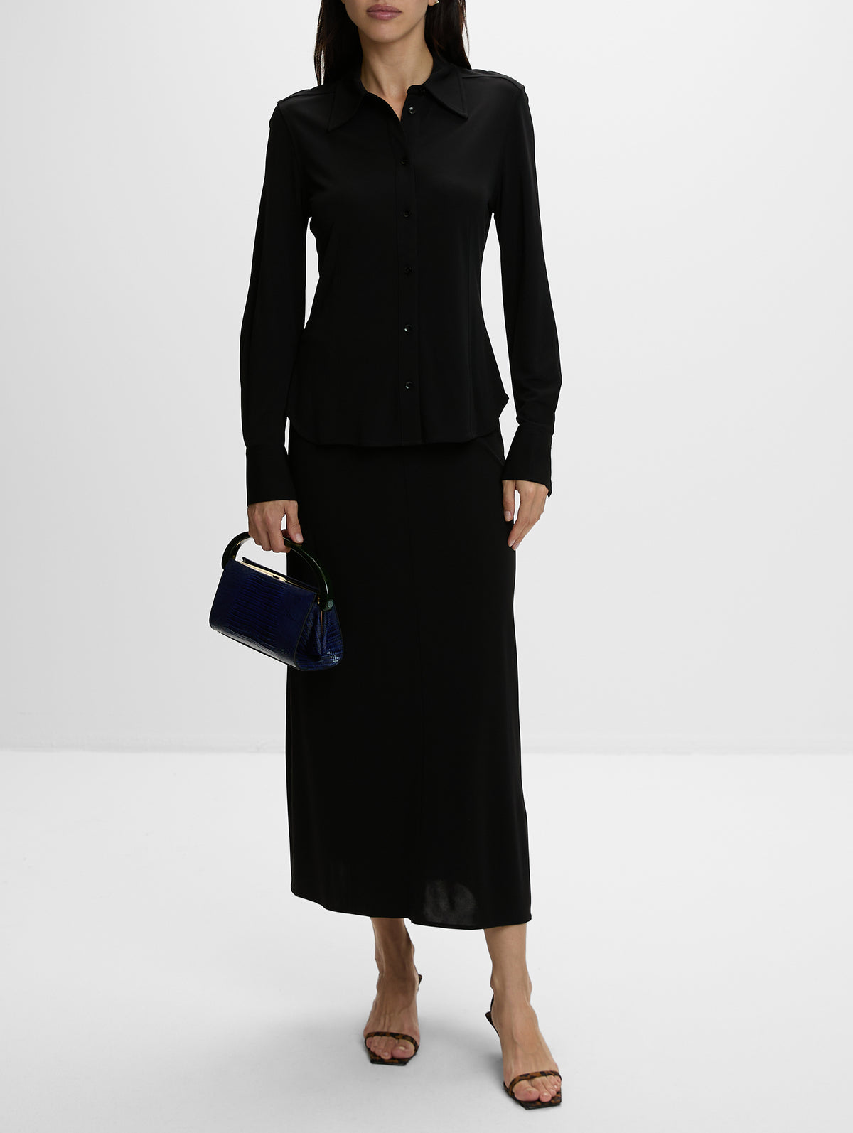 Top Handle Clutch,DRIES VAN NOTEN,ELECTRIC,Image 2