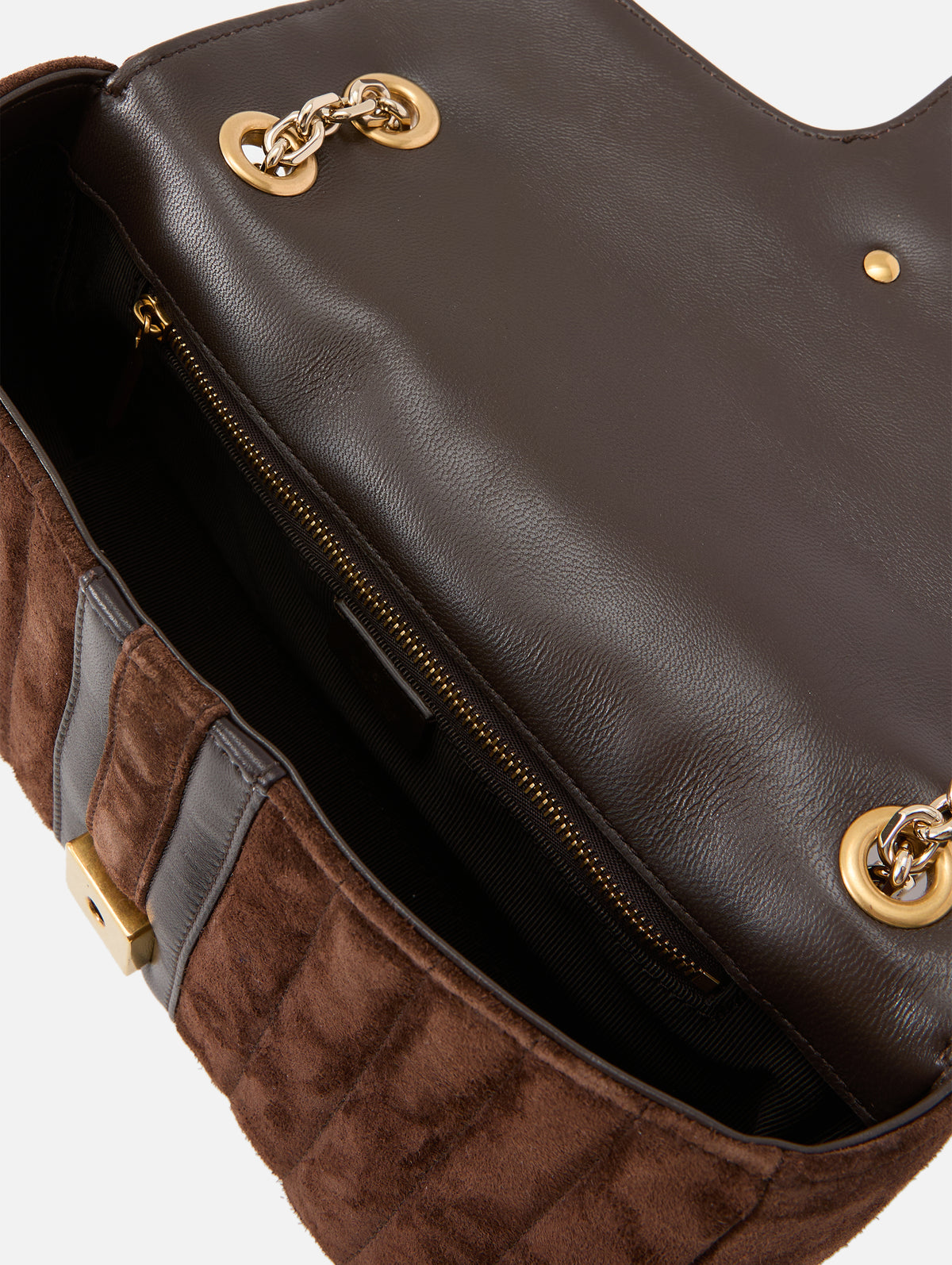 Gg Marmont Shoulder Bag,GUCCI,DARK BROWN,Image 4