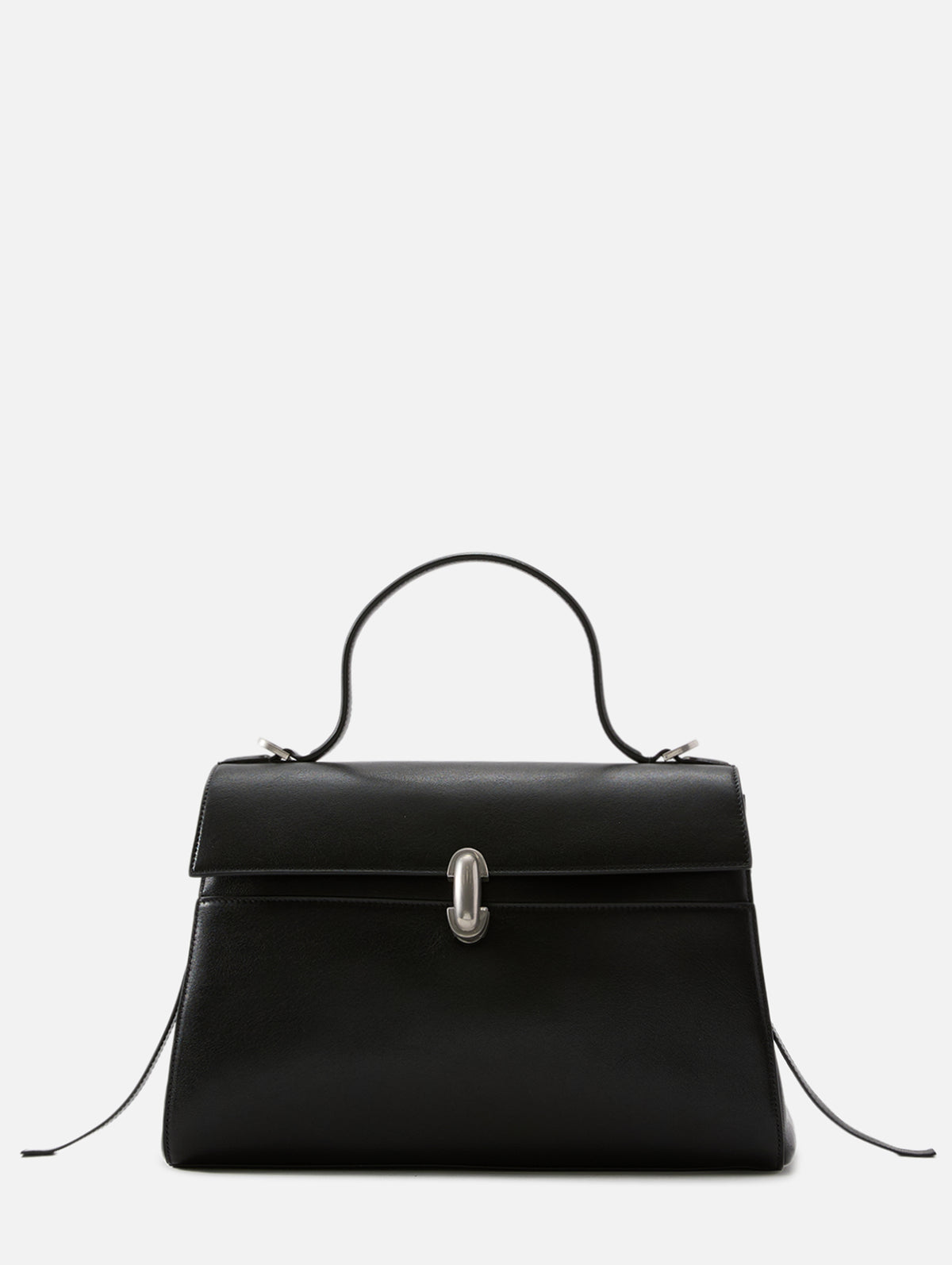 Symmetry Top Handle Bag,SAVETTE,BLACK,Image 1