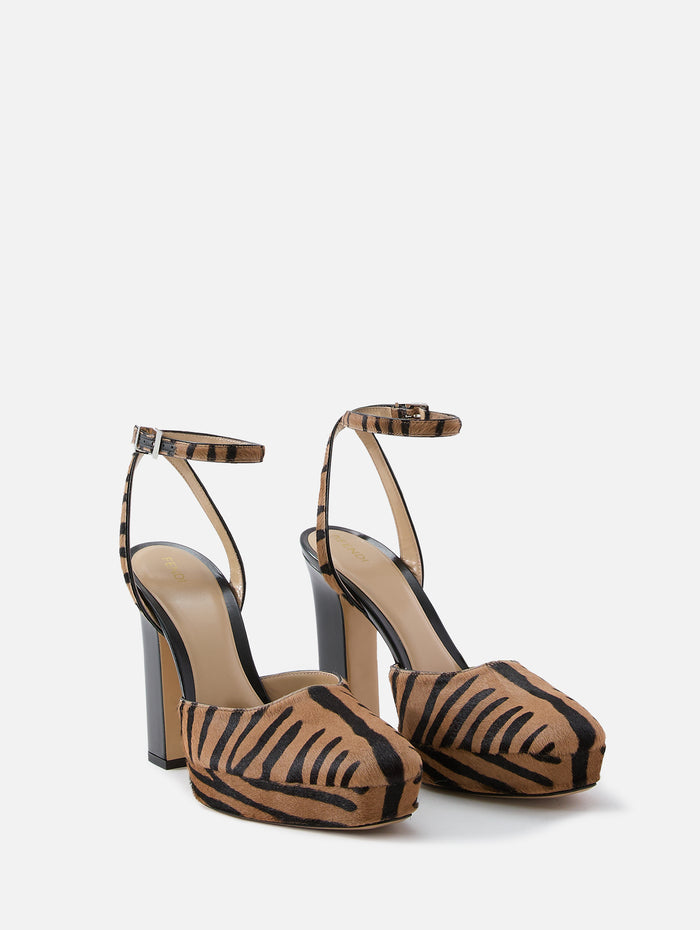 Fendi After 9 Slingback,FENDI,NATURAL BLACK,Image 2