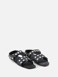 Boden Flat,KHAITE,BLACK,Image 2