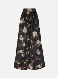 Ascent Pleat Pant,ZIMMERMANN,BLACK ROSE MALLOW,Image 1