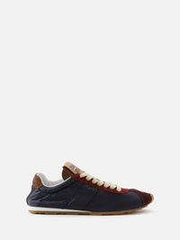 Plume Sneaker,MIU MIU,BLU BORDEAUX,Image 1