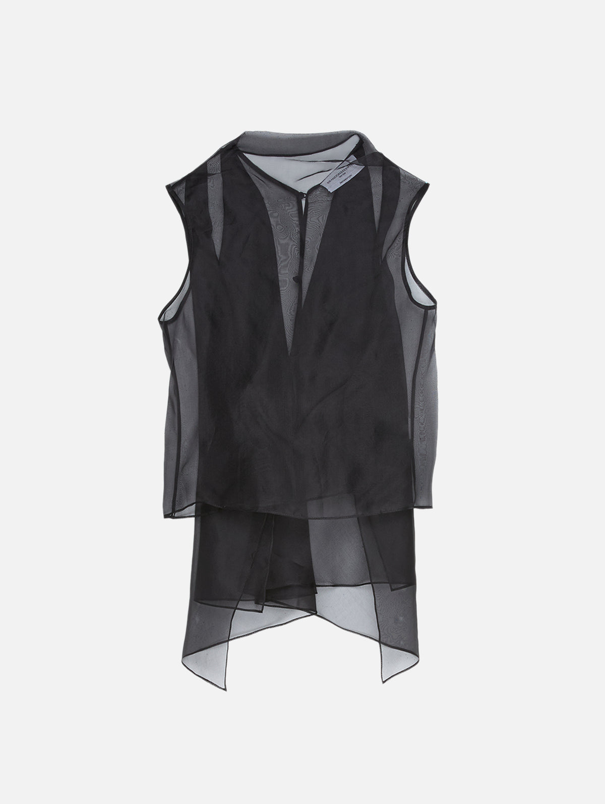Vienna Tank,BRANDON MAXWELL,BLACK,Image 2