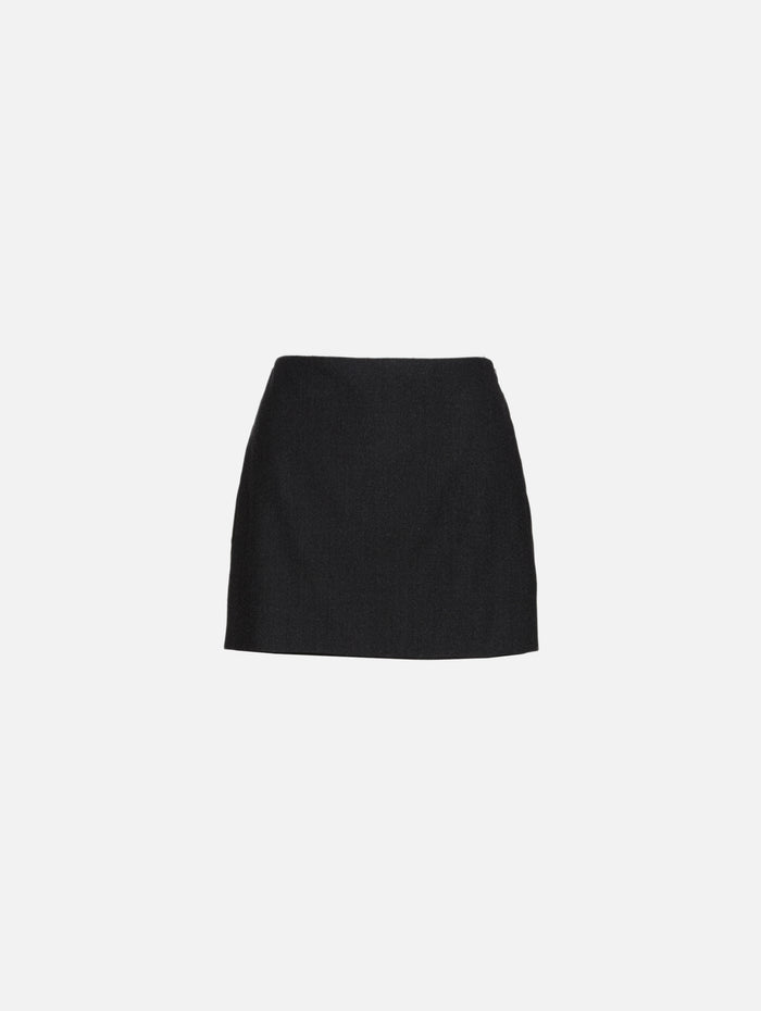 Kenna Mini Skirt,KALLMEYER,GRAPHITE,Image 1