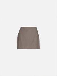 Kenna Mini Skirt,KALLMEYER,MOCHA,Image 1