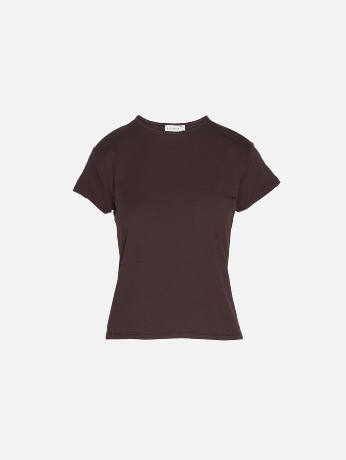 Willa Baby Tee,KALLMEYER,CACAO,Image 1
