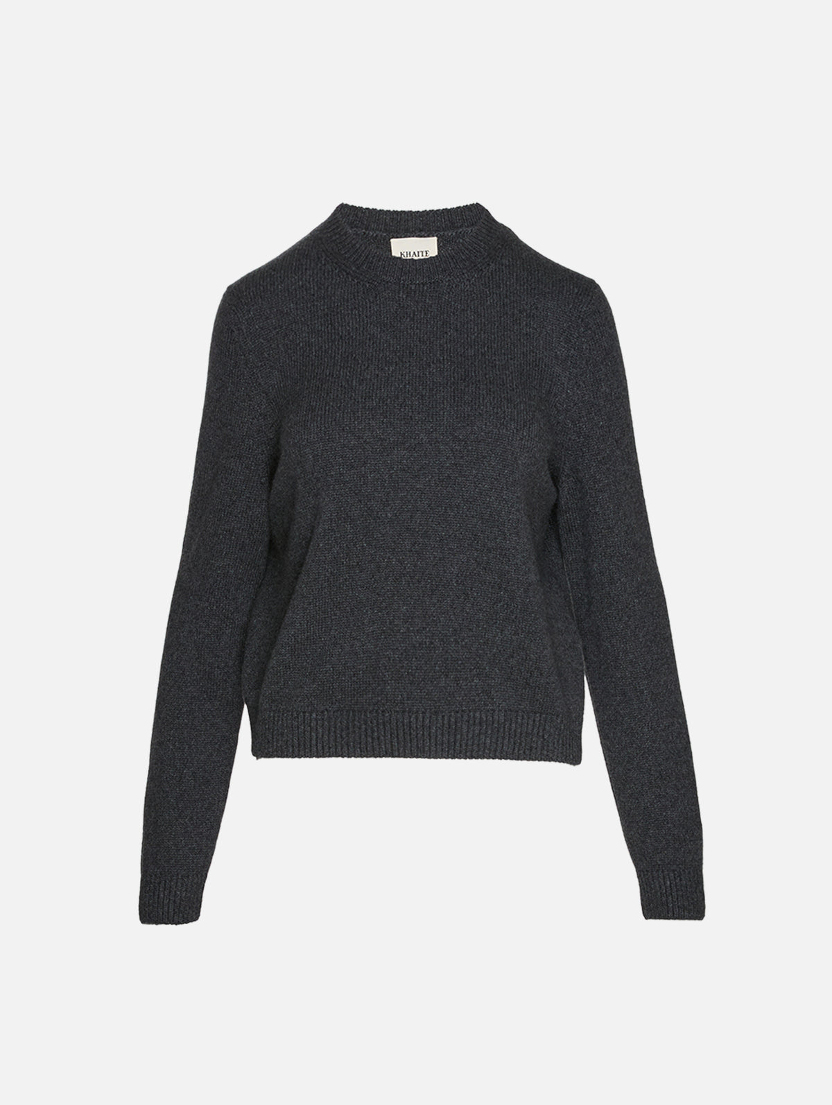 Leta Sweater,KHAITE,CHARCOAL,Image 1