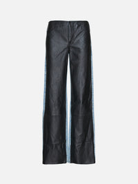 Troy Deconstruct Leather Jean,CHRISTOPHER ESBER,INDIGO/BLACK,Image 2