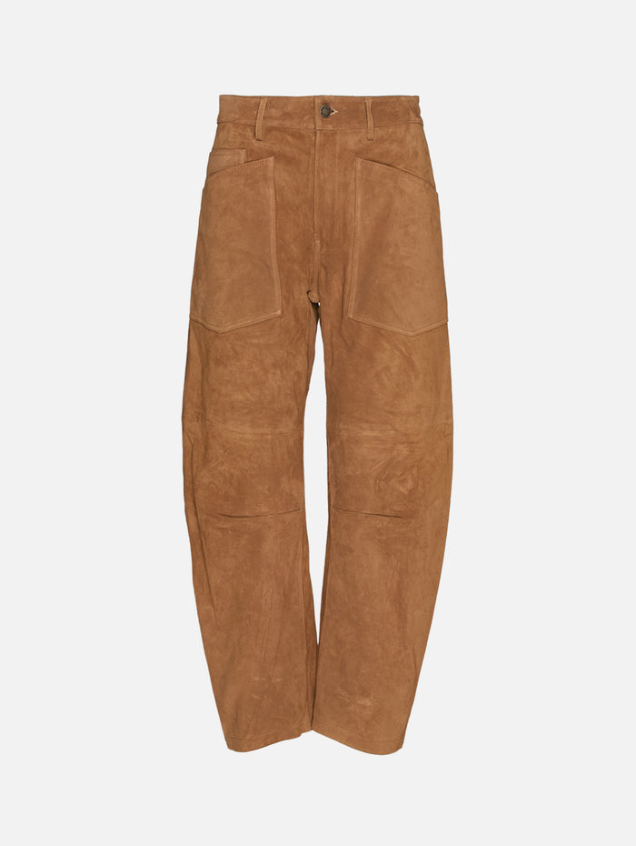 Shon Suede Pant,NILI LOTAN,MARTORA,Image 1