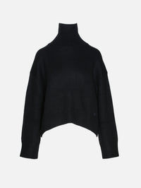 Jonah Turtleneck Sweater,LOULOU DE SAISON,BLACK,Image 1