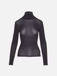 Jade Long Sleeve Turtleneck,ELYSEWALKER LABEL,CHARCOAL,Image 1