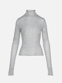 Lenny Cashmere Knit Top,CHRISTOPHER ESBER,GREY MARLE,Image 2