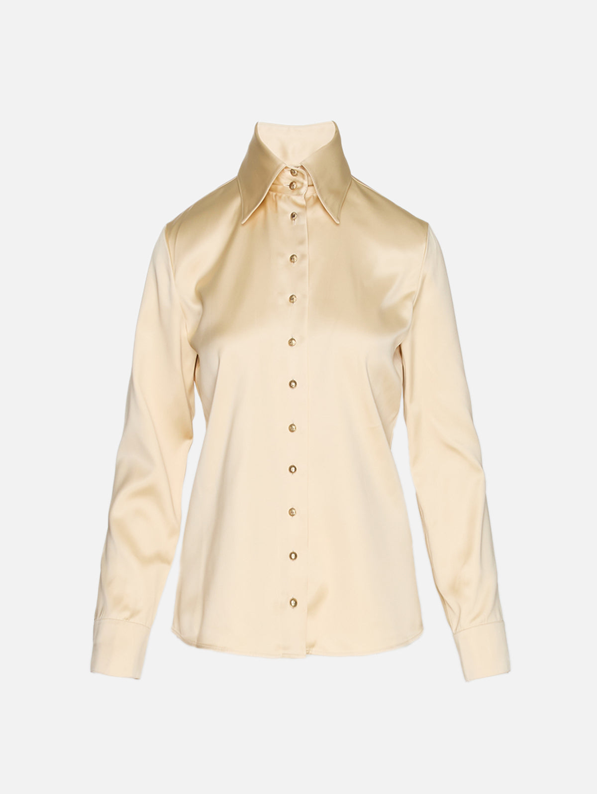Ivy Top,KHAITE,CHAMPAGNE,Image 1