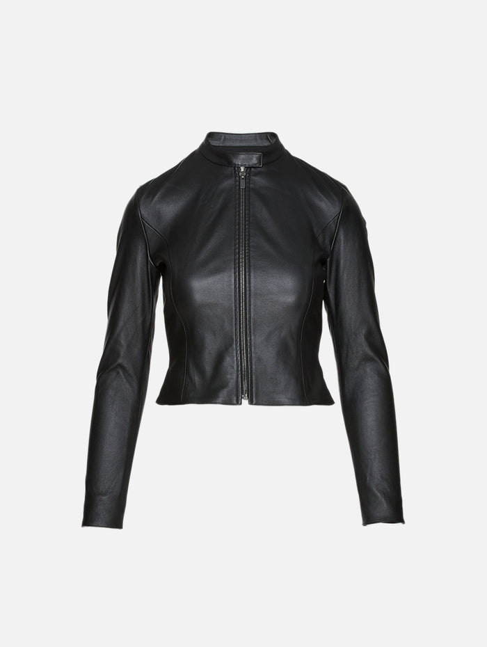 Smooth Stretch Jacket,GUCCI,BLACK,Image 1