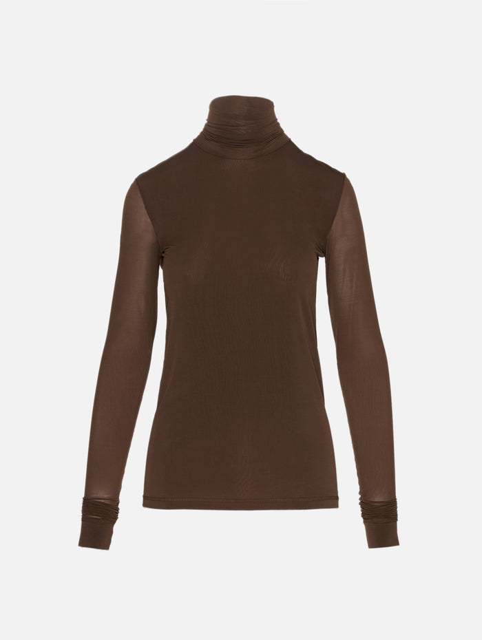 Long Sleeve T Shirt,SAINT LAURENT,MAROON FENCE,Image 1