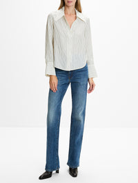 Fitted Classic Shirt,CO,STRIPE,Image 2