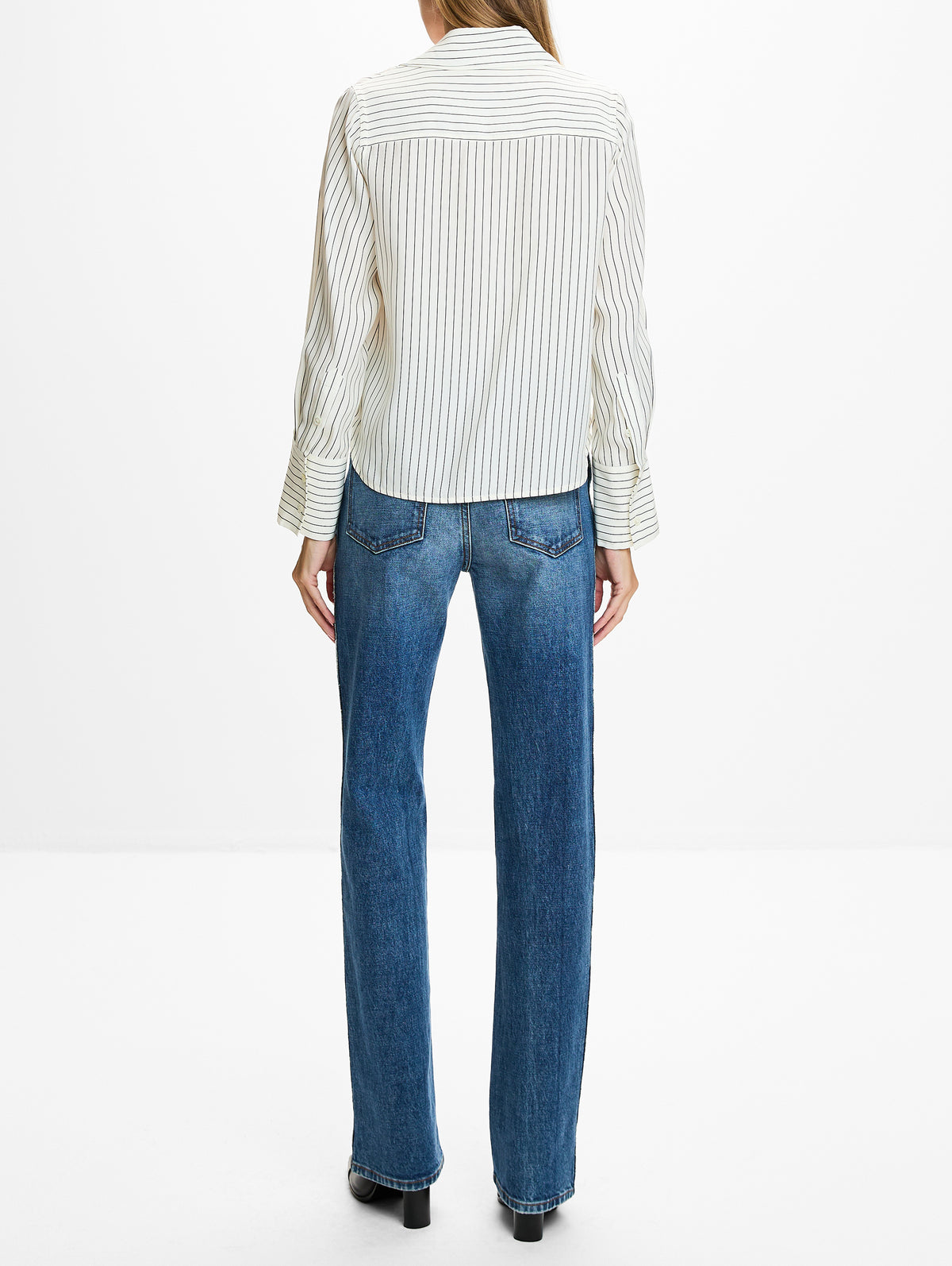 Fitted Classic Shirt,CO,STRIPE,Image 3