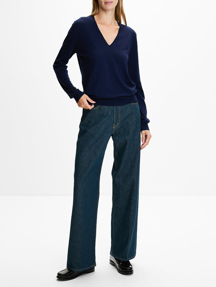 Wide Jean,6397,RAW RINSED,Image 1