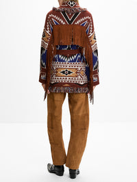 The Amazing Jorney Cardigan,ALANUI,NIGHT BLUE TABACCO,Image 3