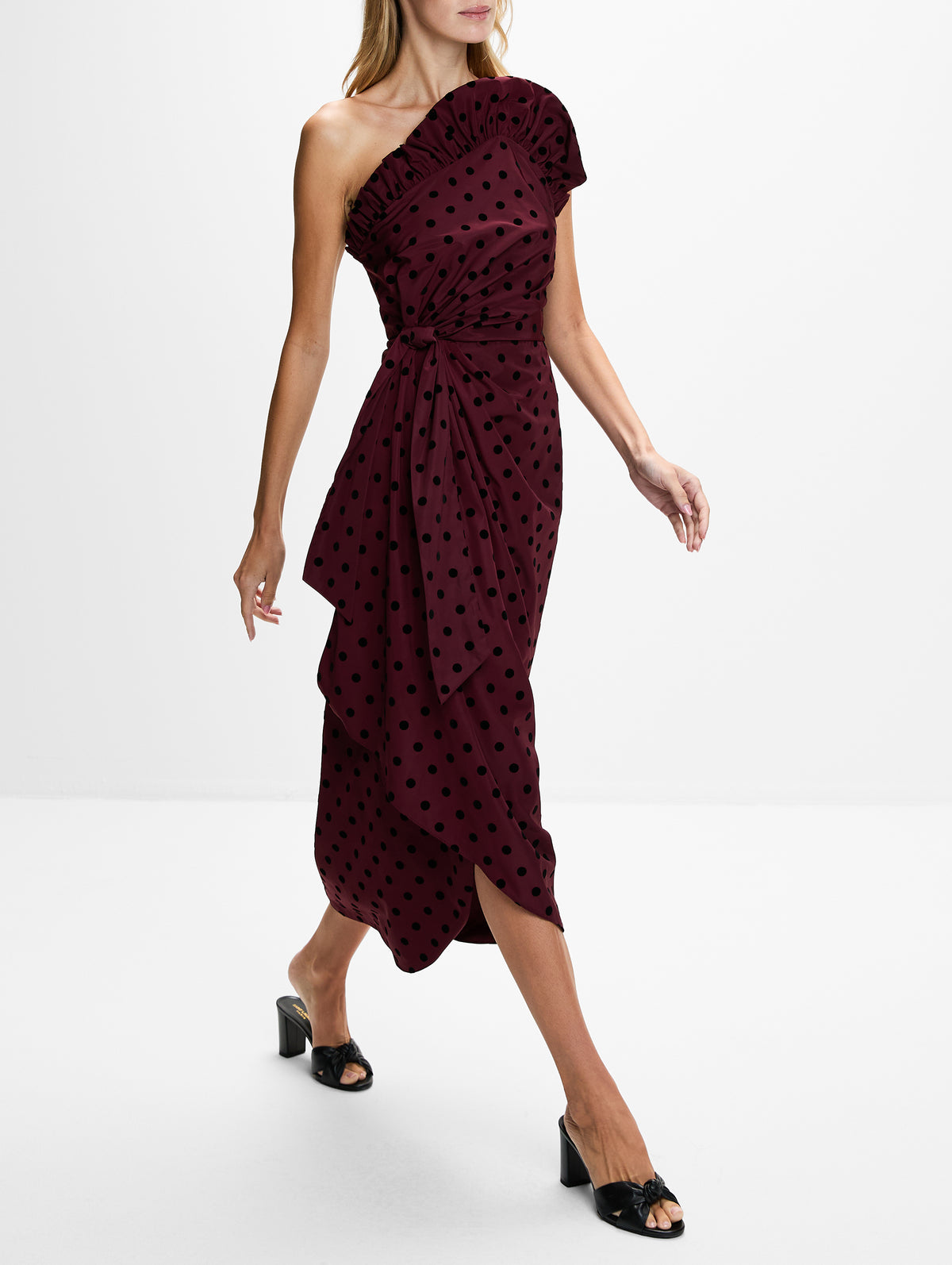 Charlotte Dress,DELPHINE,PINOT MULTI,Image 3
