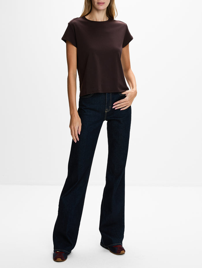 Willa Baby Tee,KALLMEYER,CACAO,Image 1