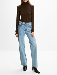 Venetia Bootie,SAINT LAURENT,KING BROWN,Image 3