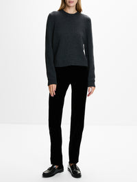 Leta Sweater,KHAITE,CHARCOAL,Image 2