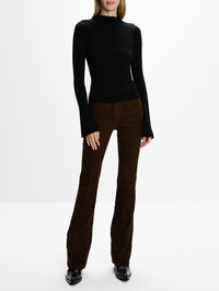 Petra Bell Sleeve Sweater,ELYSEWALKER LABEL,BLACK,Image 2