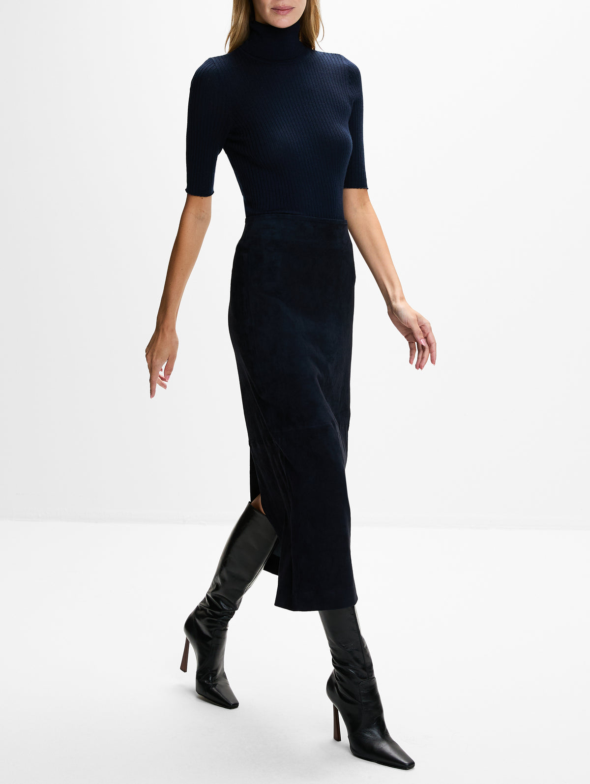 Tube Skirt,SPRWMN,MARINE,Image 3
