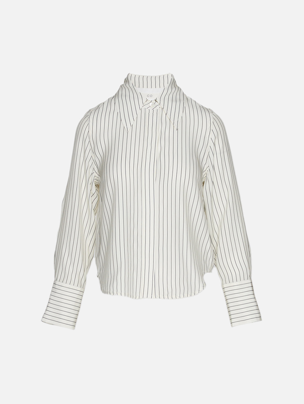 Fitted Classic Shirt,CO,STRIPE,Image 1