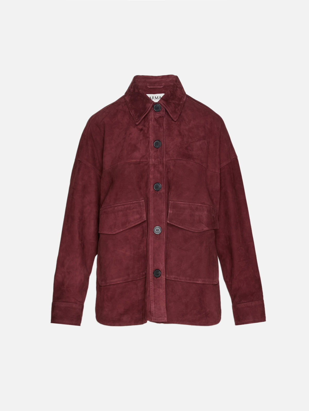 Kaylee Suede Jacket,ARMA,MAHOGANY,Image 2