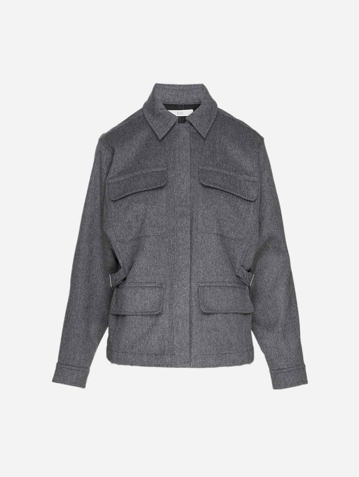 Workwear Shirt Jacket,CO,GREY MELANGE,Image 1