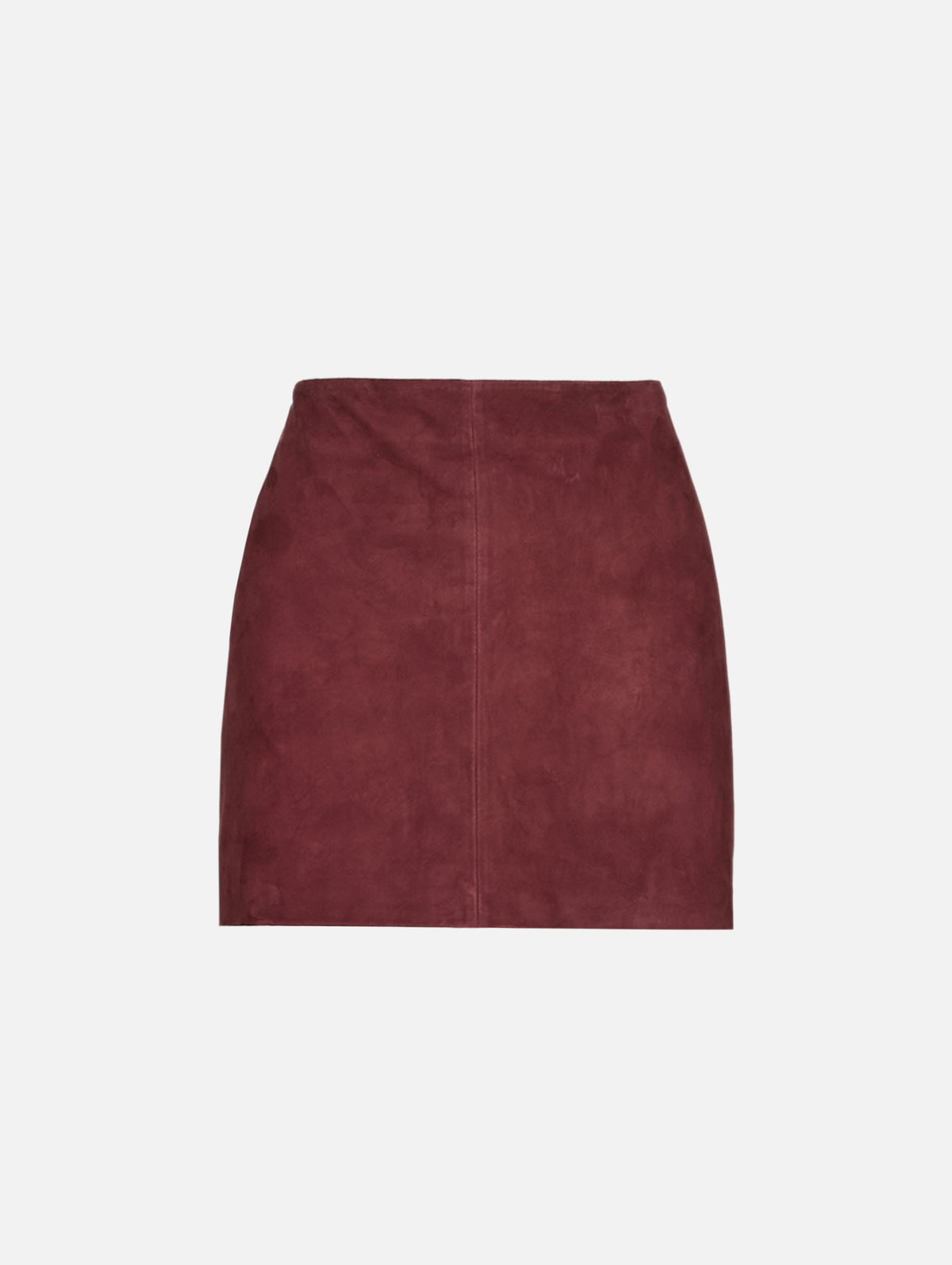 Melody Suede Skirt,ARMA,MAHOGANY,Image 1
