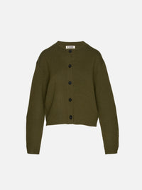 Classic Cardigan,B SIDES,OLIVE,Image 1
