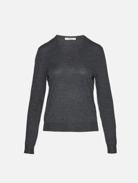 V Neck Sweater,6397,GRAPHITE,Image 1
