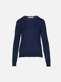 V Neck Sweater,6397,NAVY,Image 1