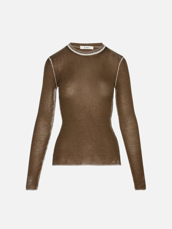 Crewneck Top,6397,CAPER,Image 1