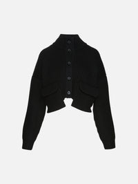 Eita Cardigan,KHAITE,BLACK,Image 1