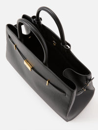 Hudson Handbag,DEMELLIER,BLACK,Image 4
