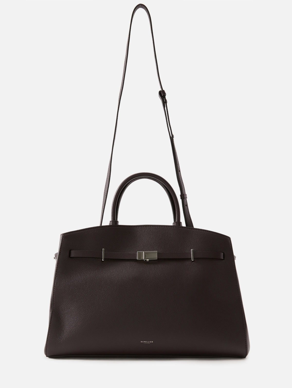 Hudson Handbag,DEMELLIER,BORDEAUX,Image 3