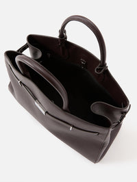 Hudson Handbag,DEMELLIER,BORDEAUX,Image 4
