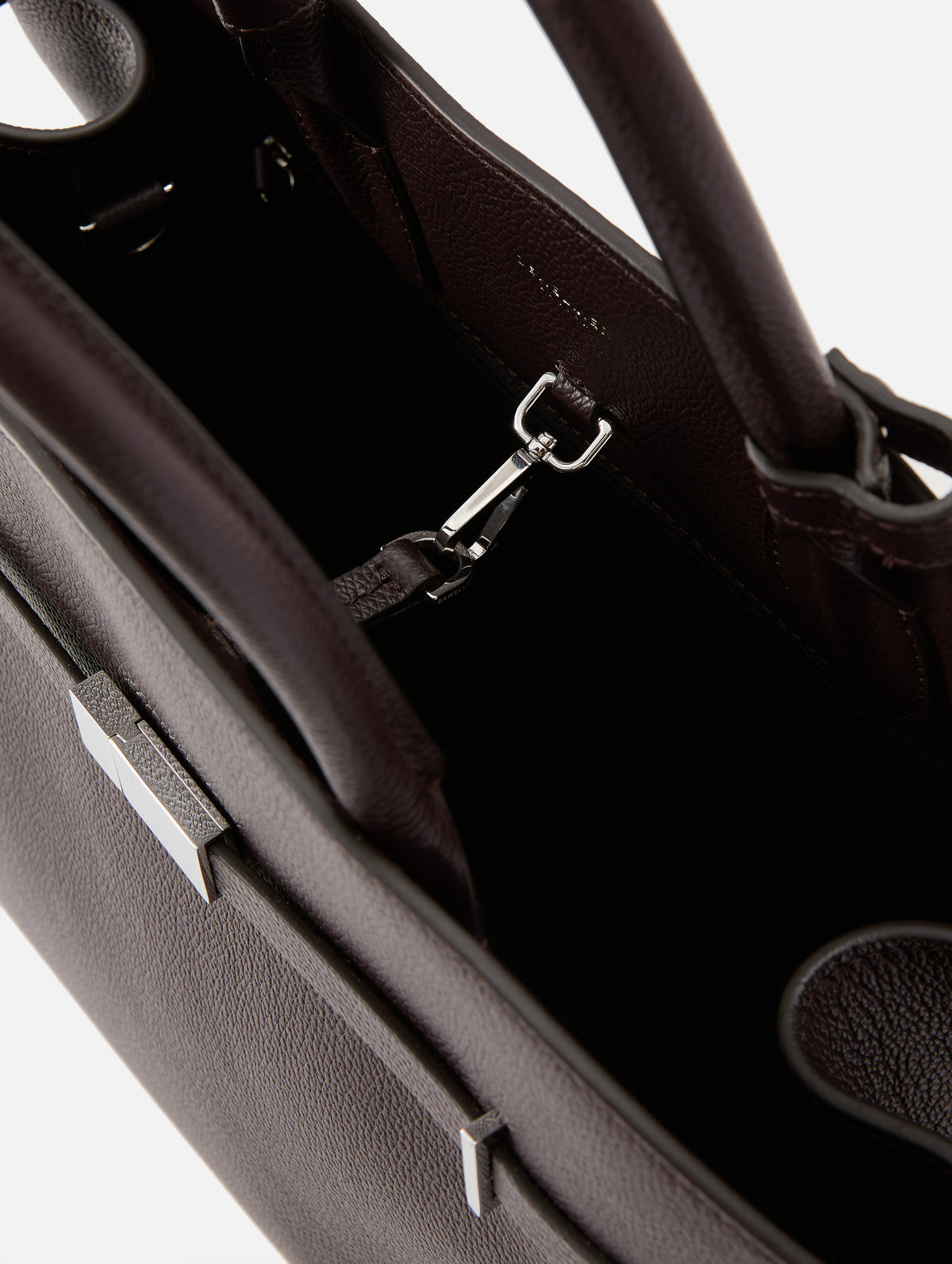 Hudson Handbag,DEMELLIER,BORDEAUX,Image 5