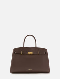 Midi Hudson Handbag,DEMELLIER,MOCHA,Image 1